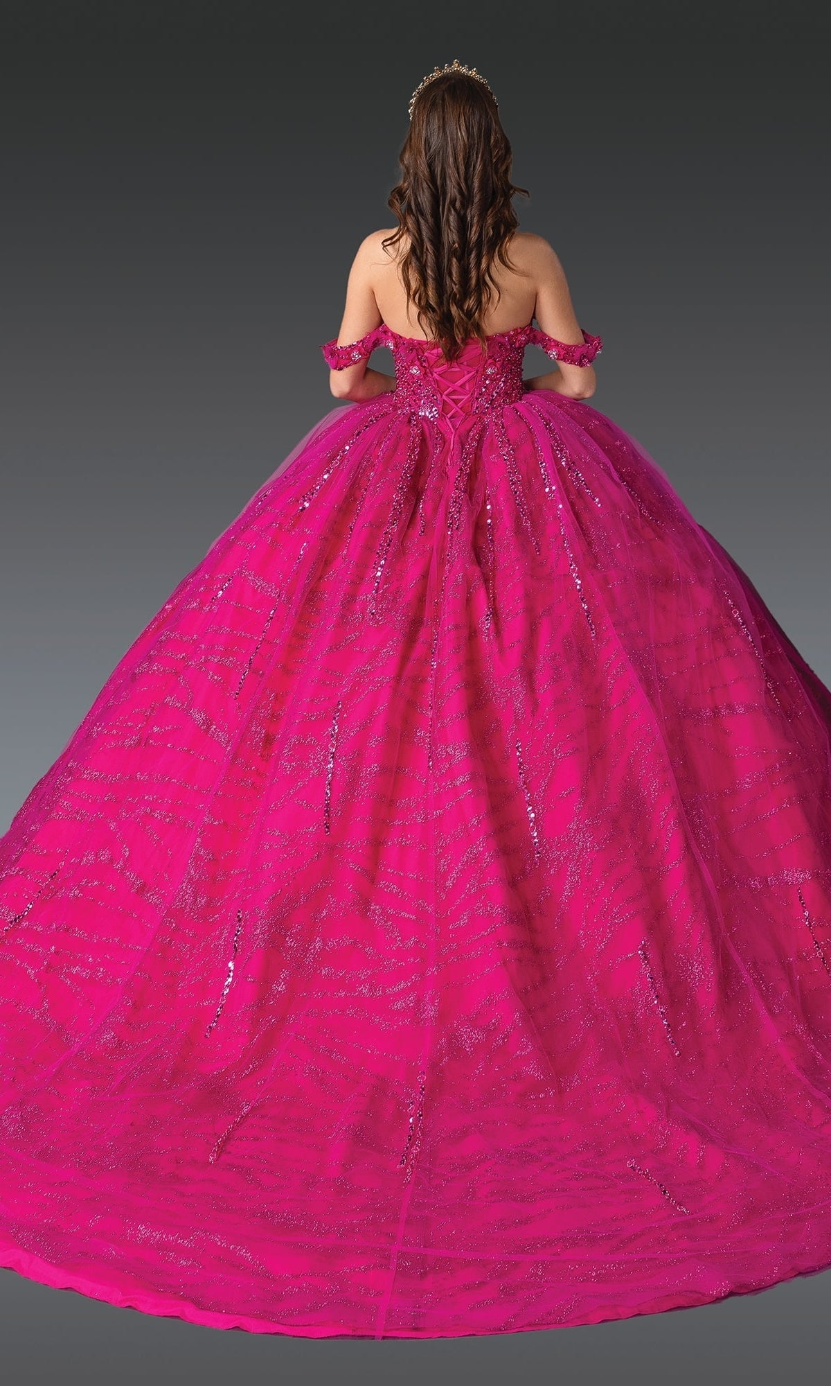 Hot Pink Quinceanera Dress 1957 By Dancing Queen