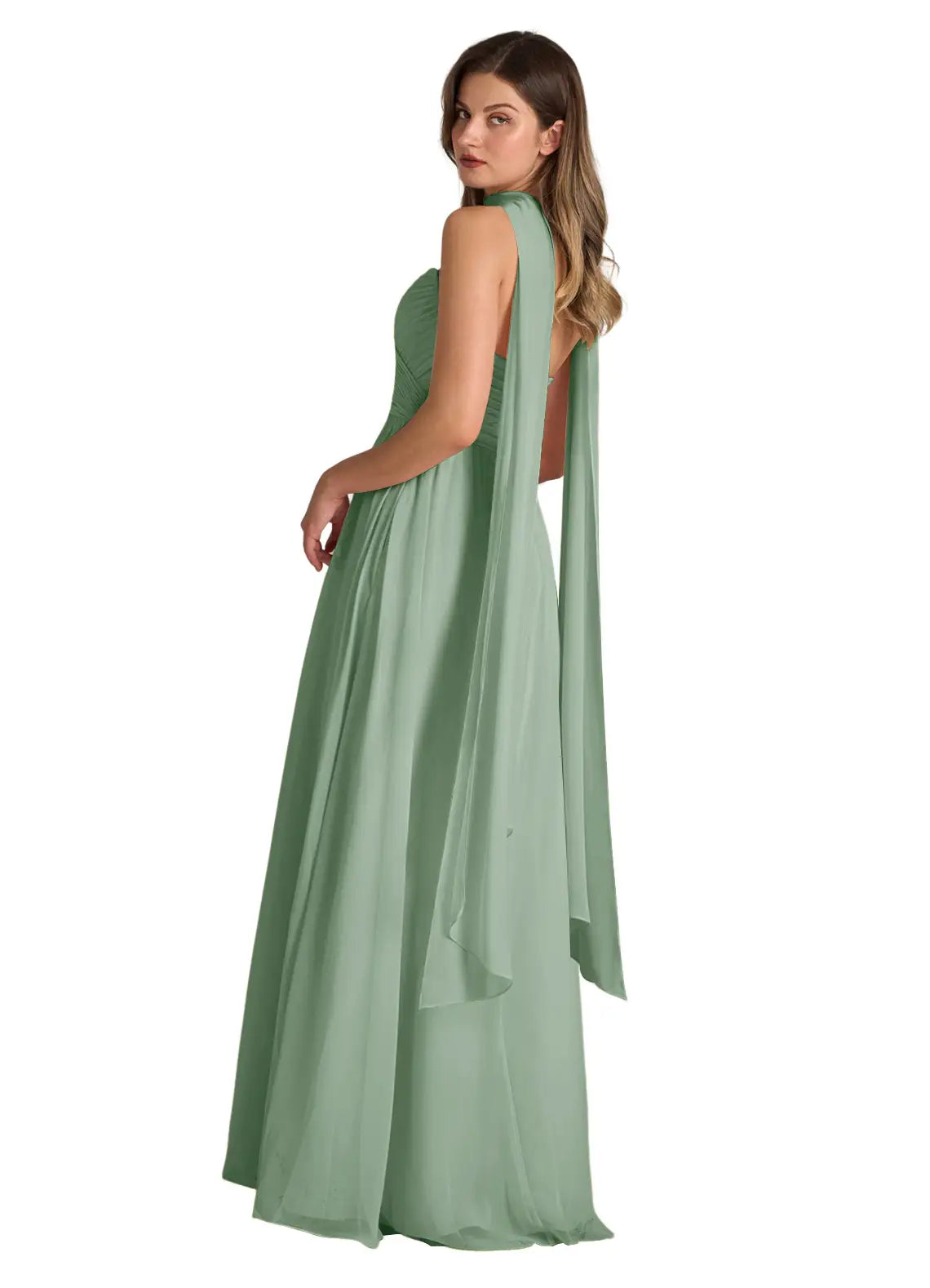 Azazie Matching Color Chiffon Scarf