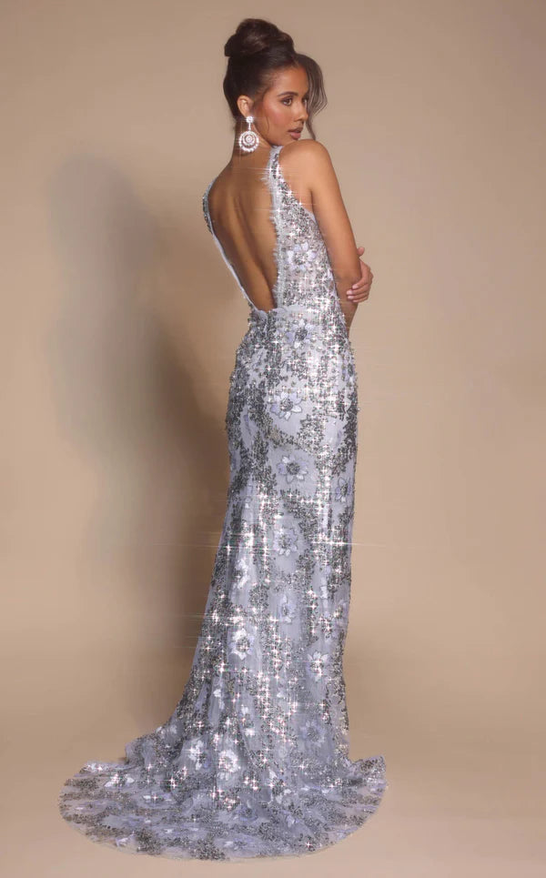 Elegant women's long dress