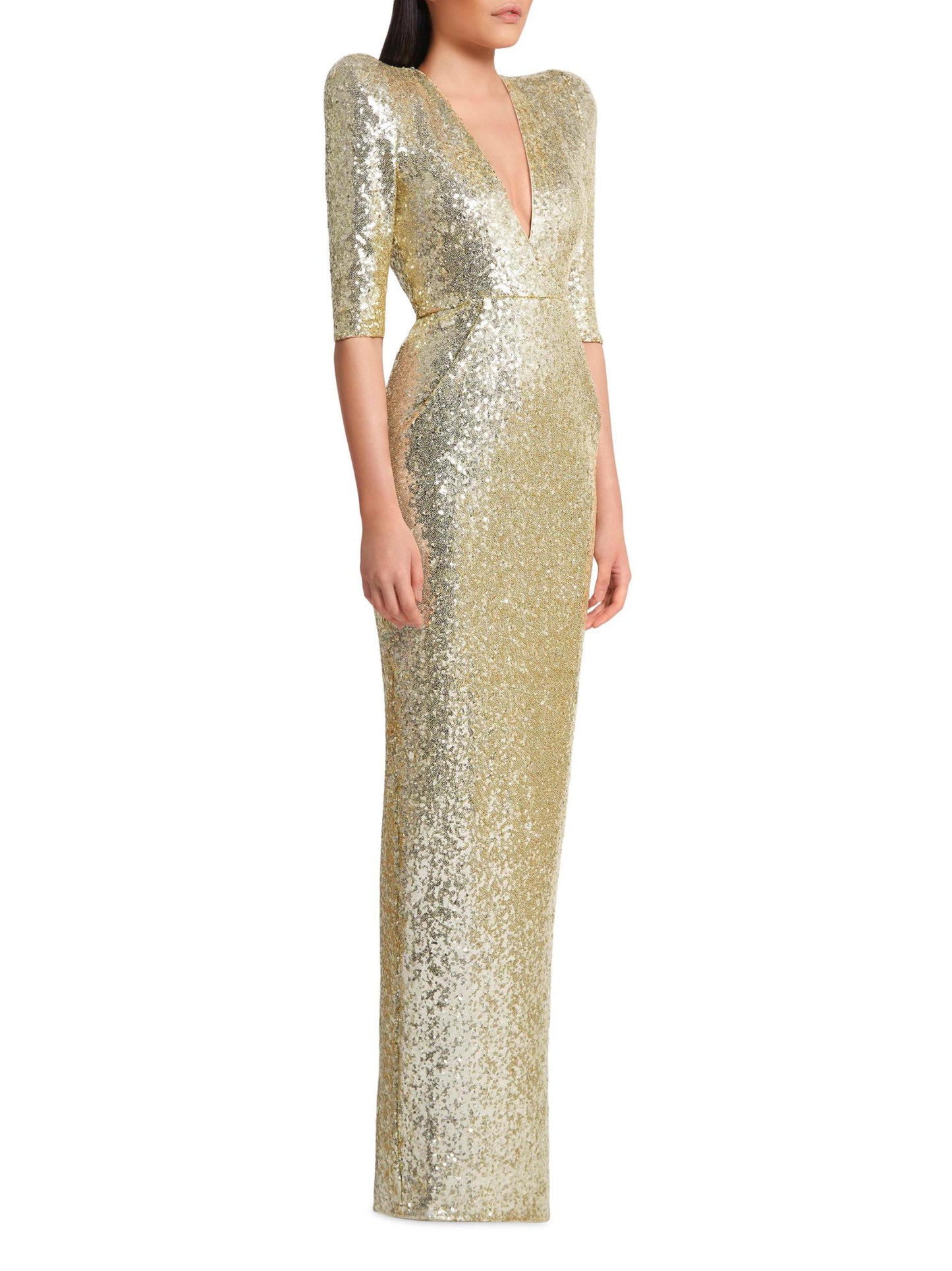Look At Me Sequin Gown