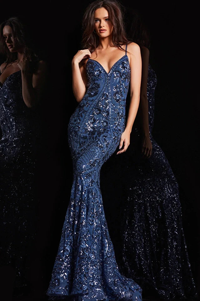 Helsi - Leslie - Sequin Body-Con Evening Dress (DR6149)
