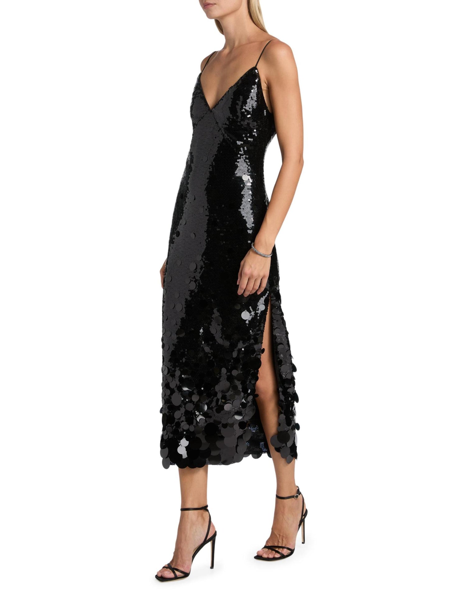 Rae Sequin-Embellished Midi-Dress