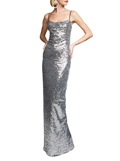 Reine Deco Sequin Gown
