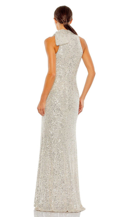 Bow Long Sequin Formal Dress: Mac Duggal 11280