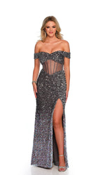 Long Formal Dress 11489 by Dave and Johnny