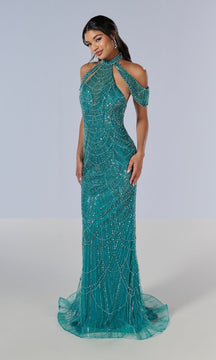Long Prom Dress: Tiffany 16207