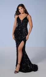 Long Prom Dress: Tiffany 16228
