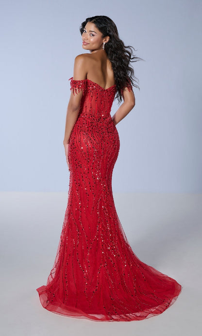 Long Prom Dress: Tiffany 16233