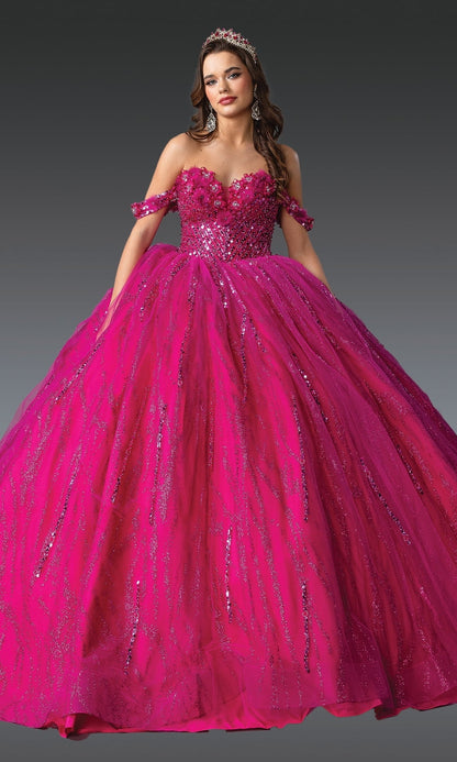 Hot Pink Quinceanera Dress 1957 By Dancing Queen