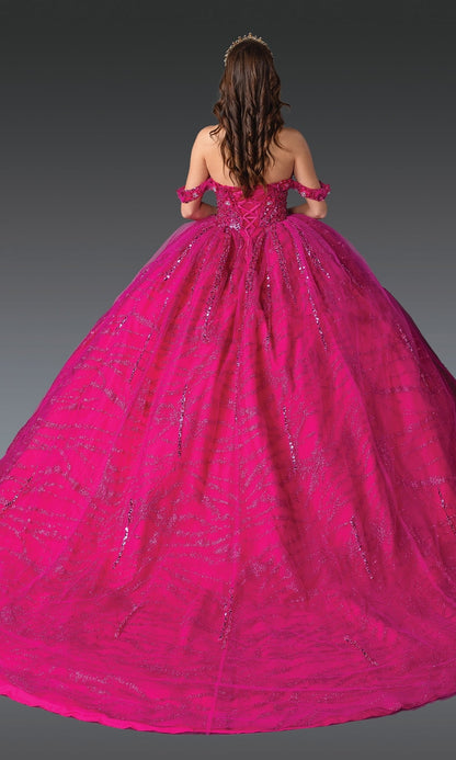 Hot Pink Quinceanera Dress 1957 By Dancing Queen
