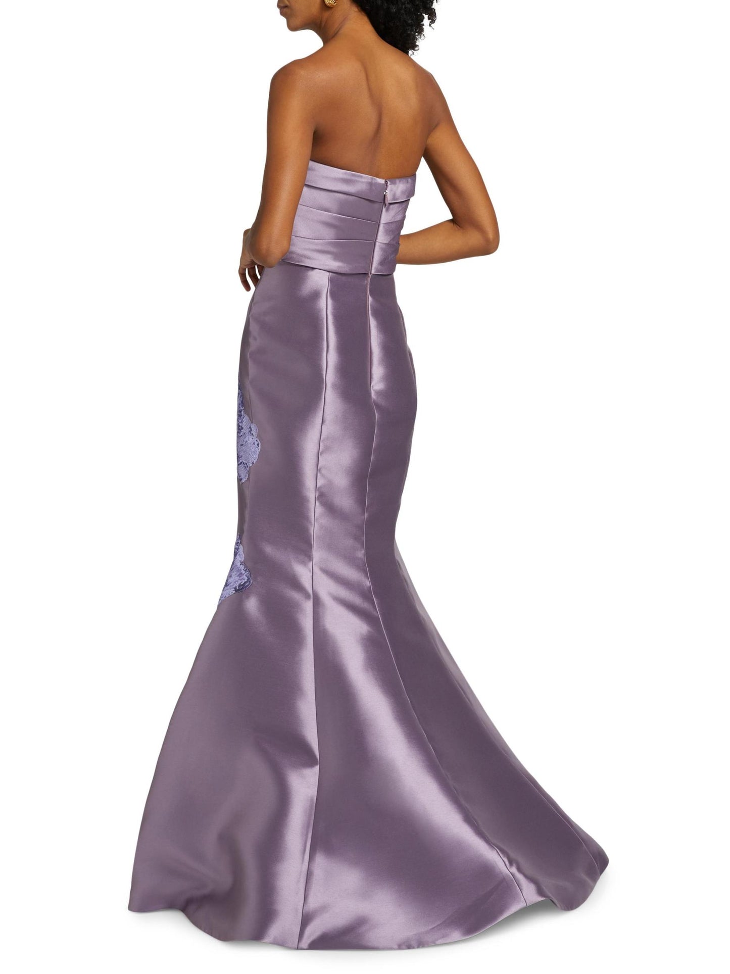 Sequin Floral Mermaid Gown