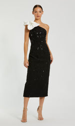 Black Wedding Guest Dress: Mac Duggal 2280