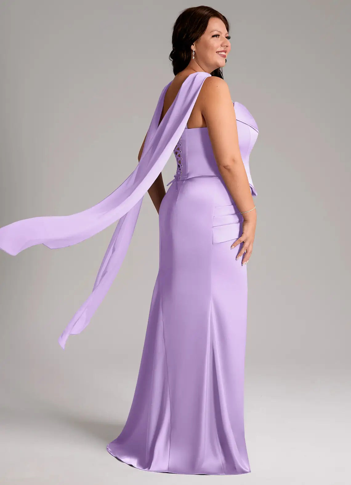 Abstract Bouquet Floral A-Line Sweetheart Neckline Chiffon Dress（副本）