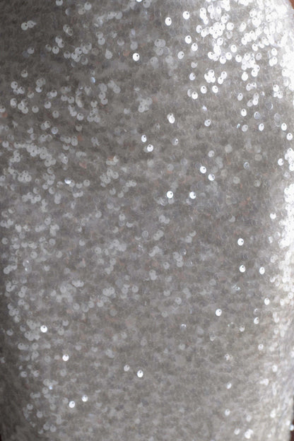 Makari Sequin Maxi Dress - White