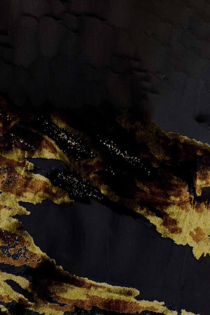 Ayana Cross Back Mini Dress - Velvet Burnout