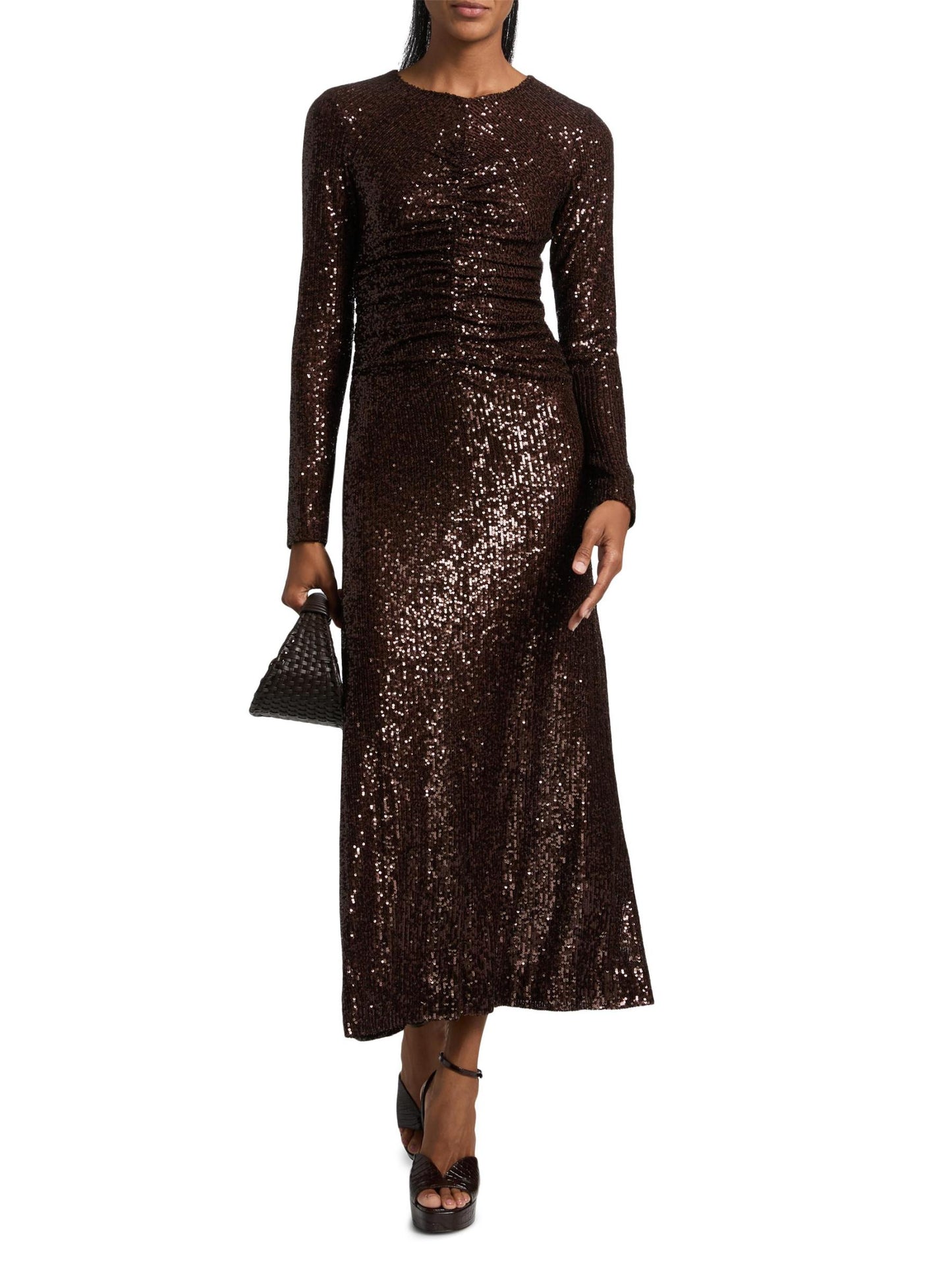 Maisy Sequined Midi-Dress