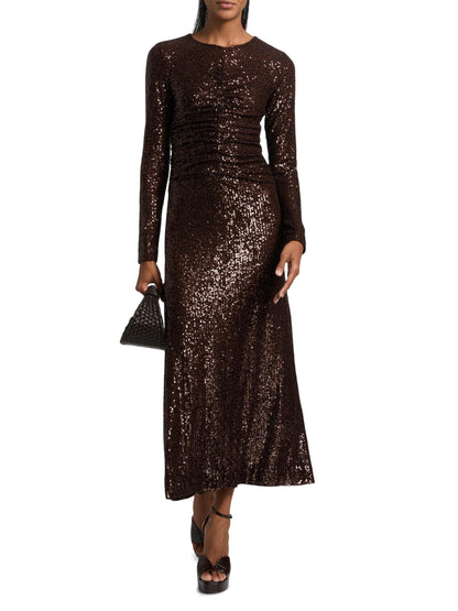 Maisy Sequined Midi-Dress