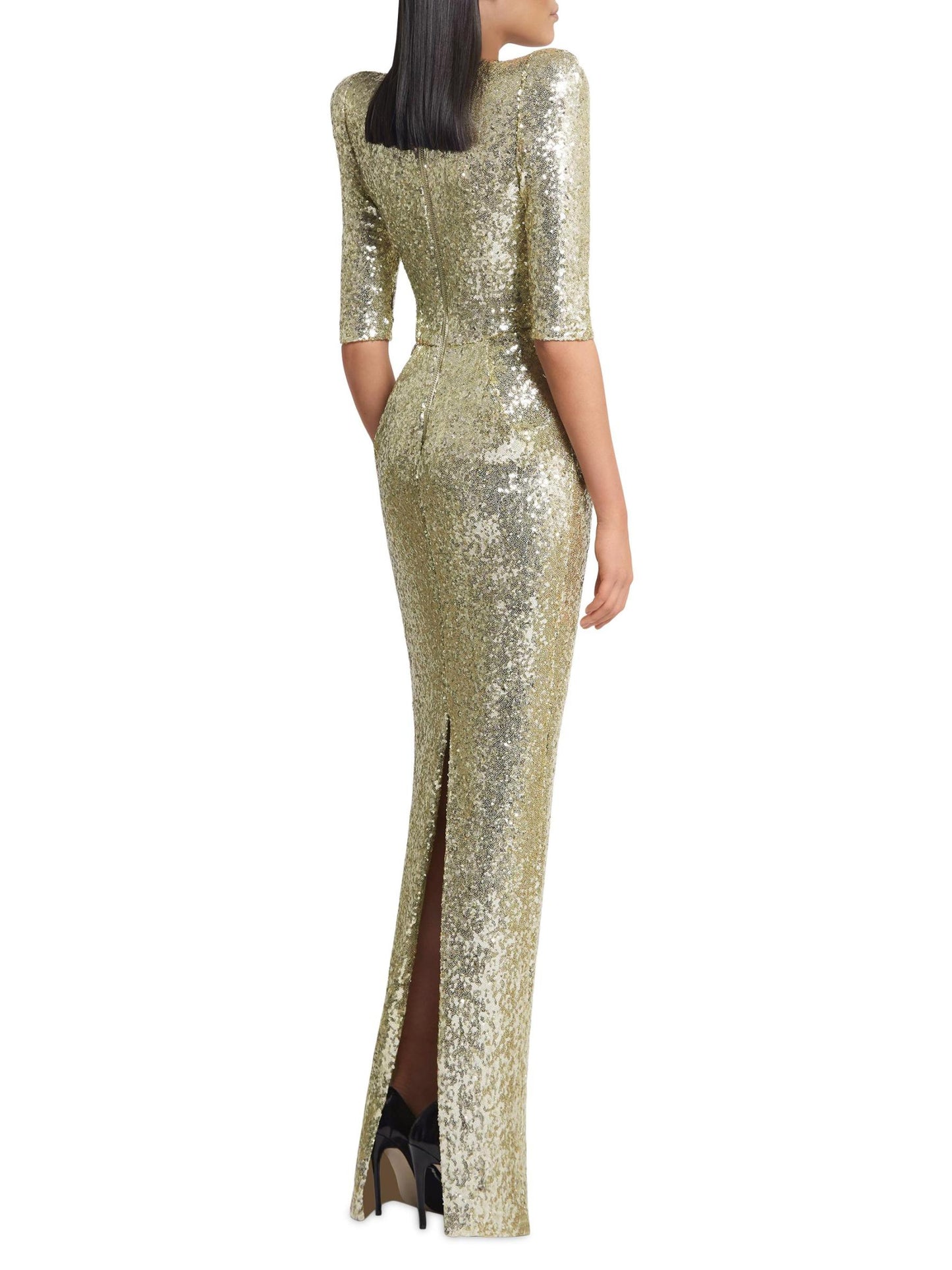 Look At Me Sequin Gown