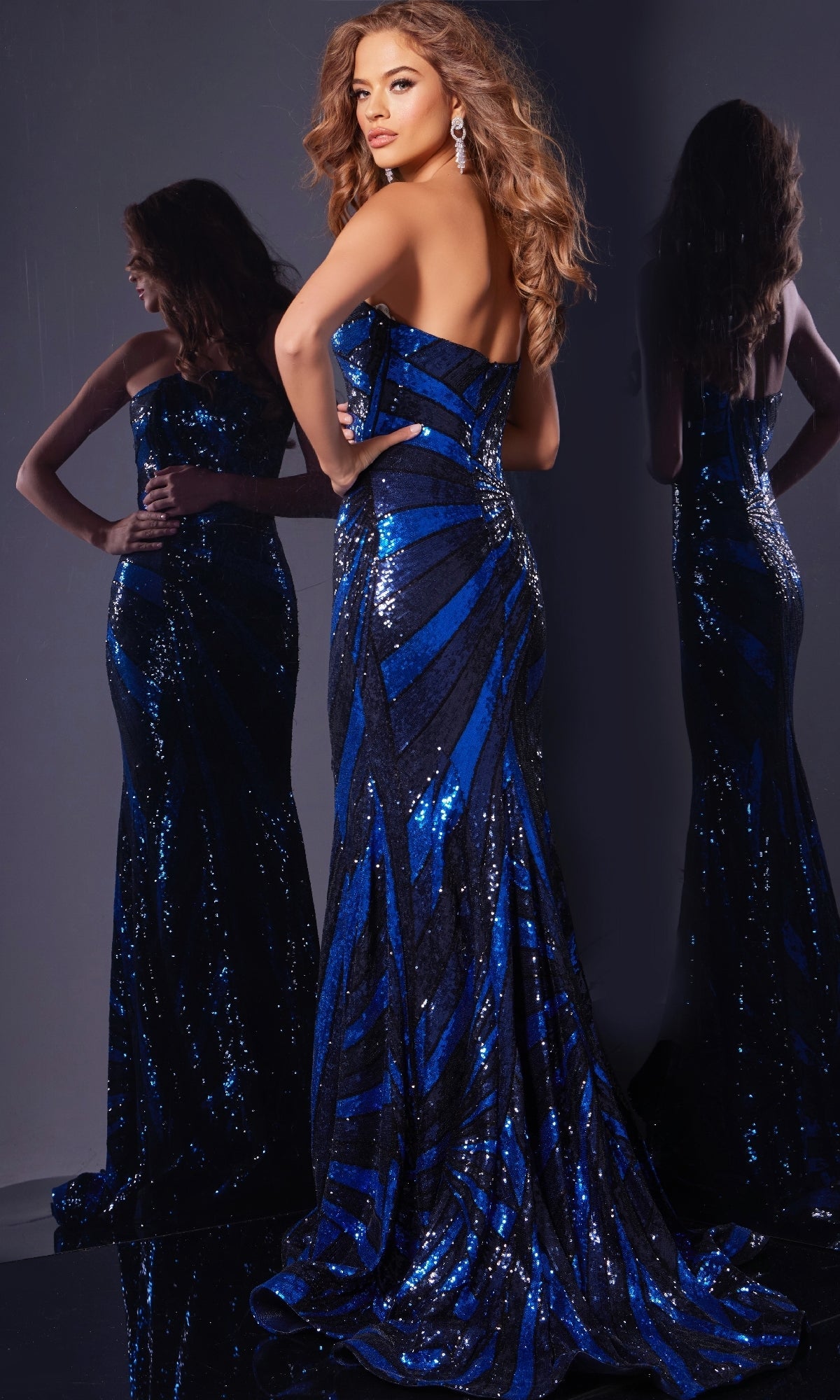 Long Prom Dress: Jovani 40765