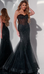Long Prom Dress: Jovani 42217