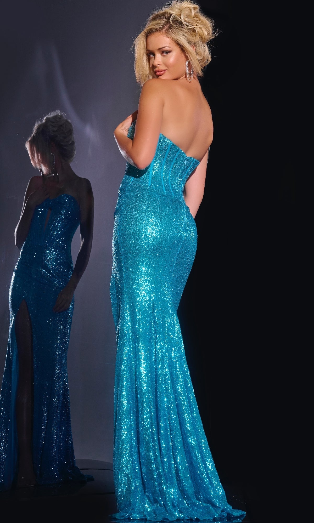 Long Prom Dress: Jovani 42514