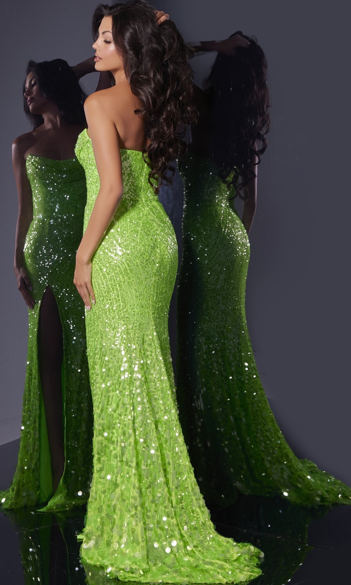 Long Prom Dress: Jovani 43338