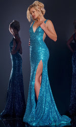 Long Prom Dress: Jovani 43725