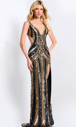 Long Prom Dress: Jovani 43953