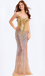 Long Prom Dress: Jovani 44131