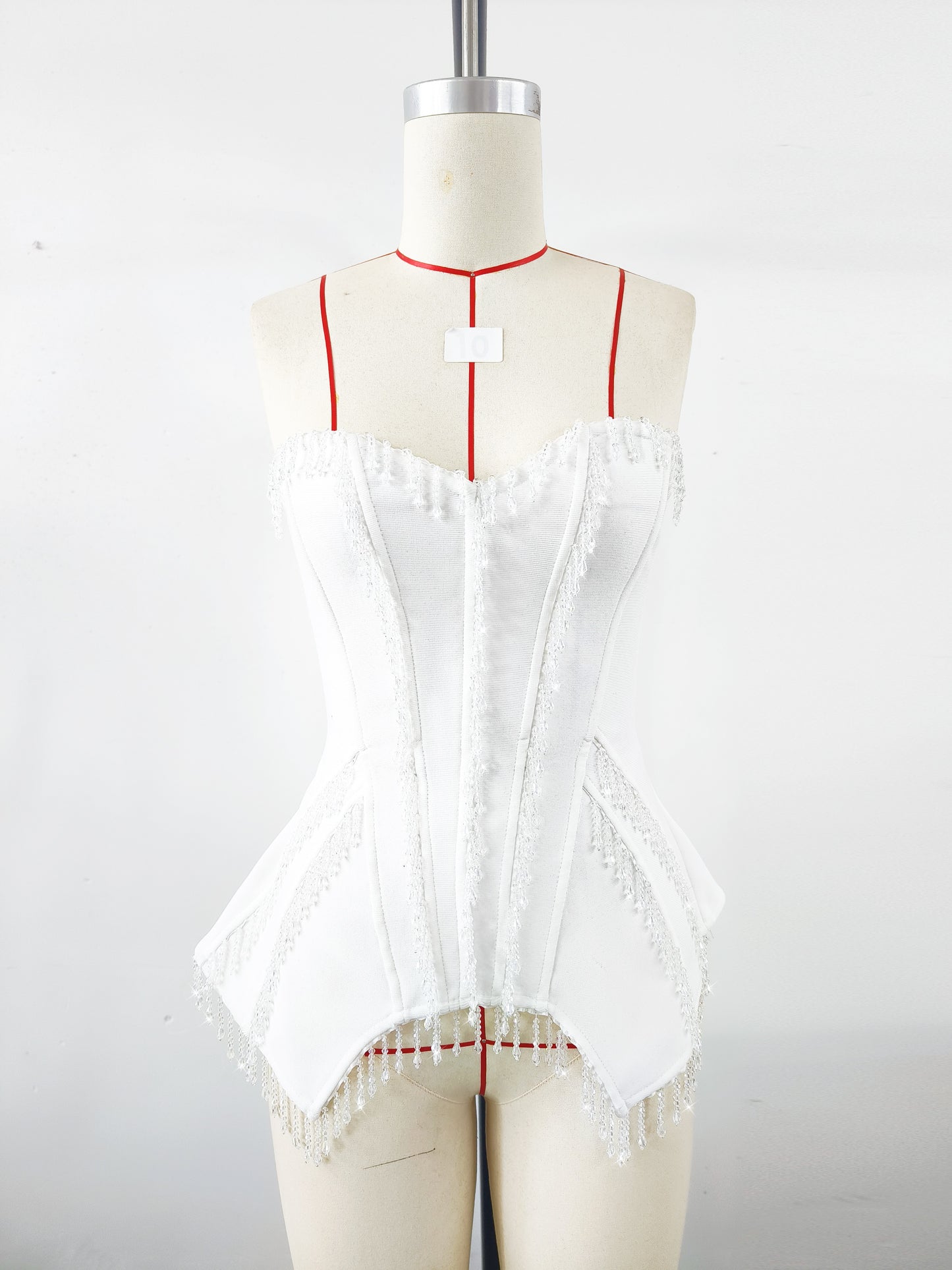 Women's Crystal Lace Two-Piece Set, Elegant Sexy Party Outfit