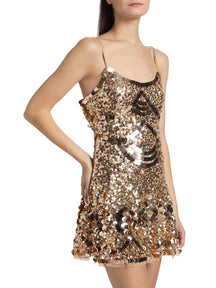 Liria Sequined Sleeveless Minidress