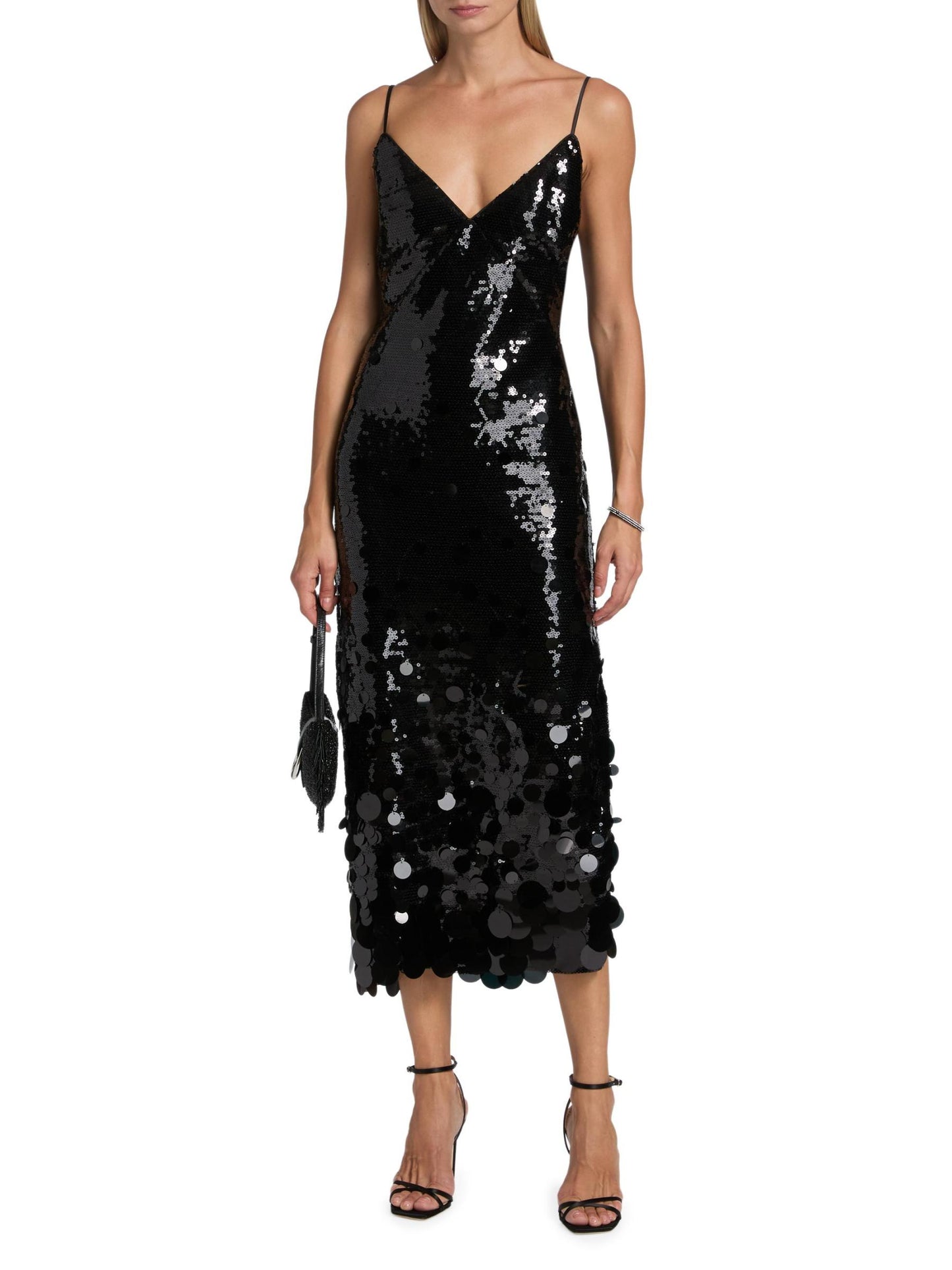 Rae Sequin-Embellished Midi-Dress
