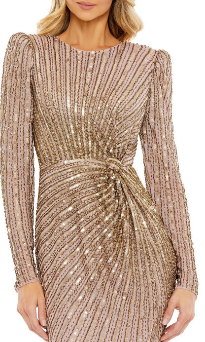 Long-Sleeve Seqin Formal Dress: Mac Duggal 5641