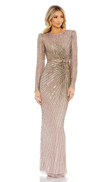 Long-Sleeve Seqin Formal Dress: Mac Duggal 5641