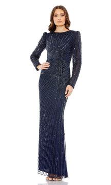 Long-Sleeve Seqin Formal Dress: Mac Duggal 5641