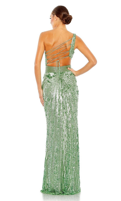 One-Shoulder Sequin Formal Dress: Mac Duggal 5687