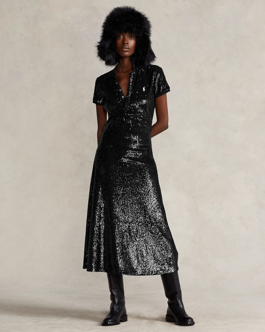 Elegant women's long dress