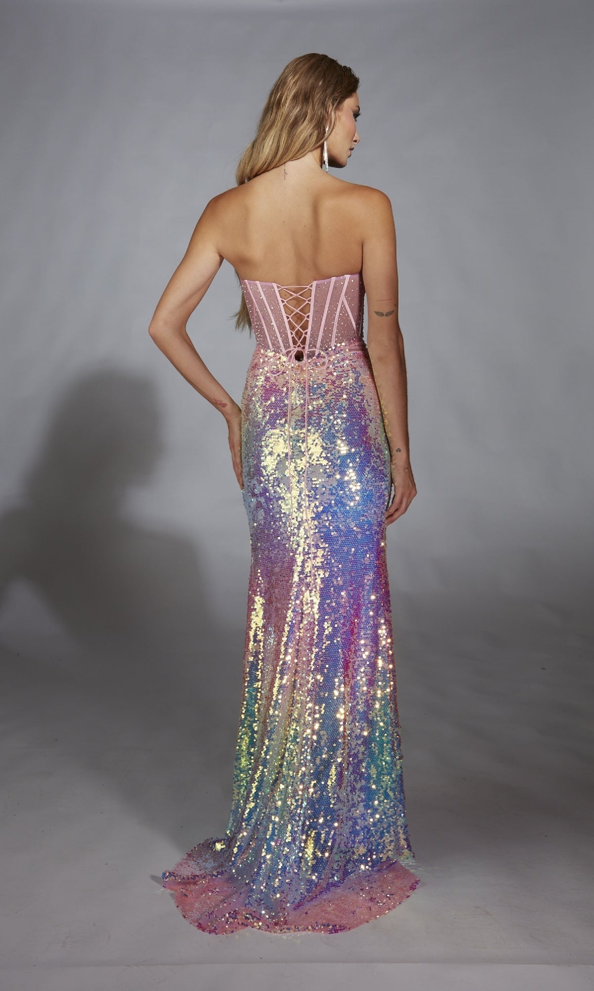Backless Long Prom Dress: Ava Presley 89965