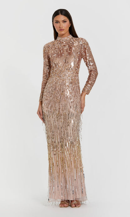 Long Formal Dress: Mac Duggal 6187