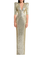 Look At Me Sequin Gown
