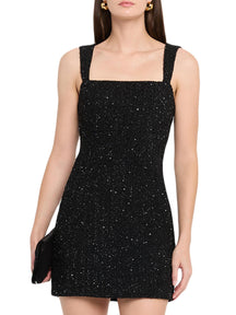 Keria Fitted Tweed Minidress