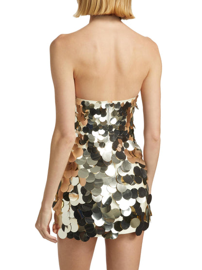 Jorja Sequin Bandeau Minidress