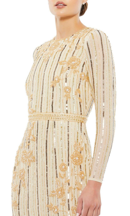 Midi Sequin Wedding Guest Dress: Mac Duggal 93627