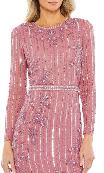 Midi Sequin Wedding Guest Dress: Mac Duggal 93627