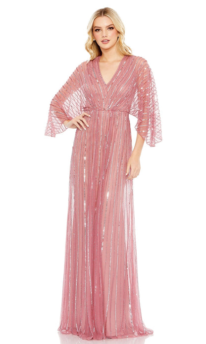 Long Sequin A-Line Formal Dress: Mac Duggal 93841