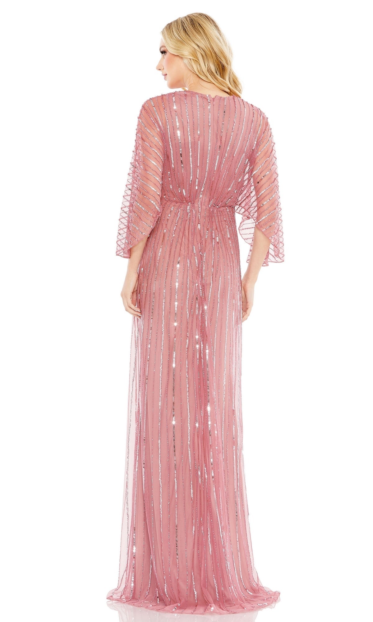 Long Sequin A-Line Formal Dress: Mac Duggal 93841