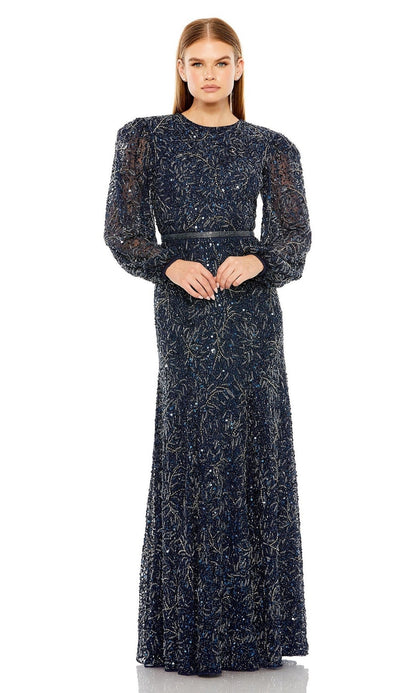 Modest Long Beaded Formal Dress: Mac Duggal 93902