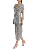 Jackie Sequin Midi Dress