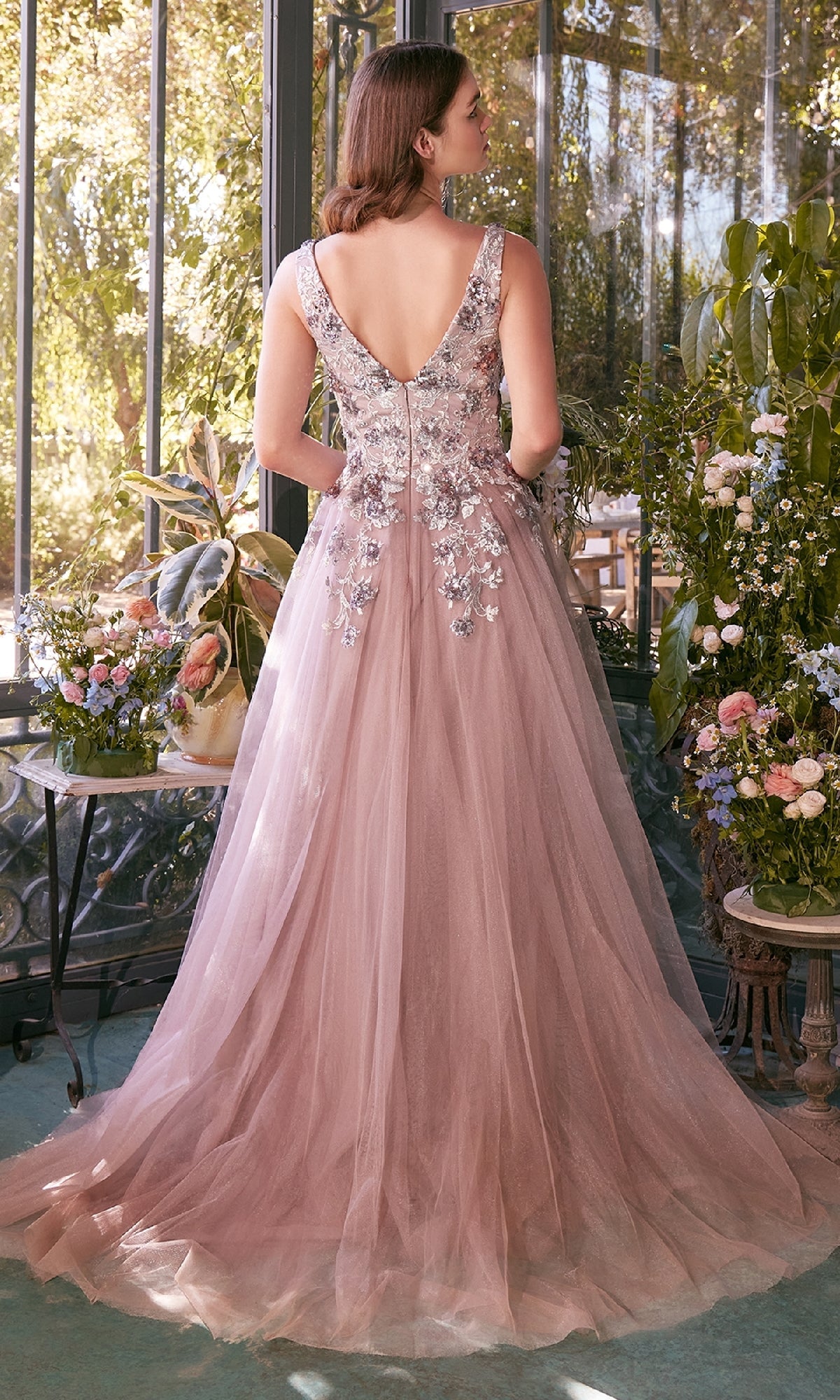 Long Prom Dress: Andrea and Leo A1401