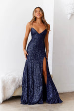 SHIMMER MAXI DRESS
